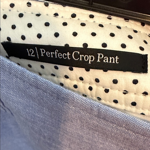 Talbots Blue Crop Pants - Picture 3 of 7